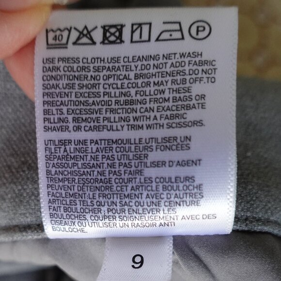 Uniqlo Grey High Waisted Wide Leg Pant Size XS Like new - Picture 11 of 11